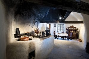 Expozícia Hradná kuchyňa autor fotografie M. Pišný 