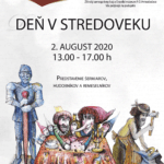 Plagát ku podujatiu "Deň v stredoveku 2020".