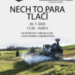 Plagát ku podujatiu "Nech to para tlačí 2020".