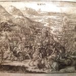 Bitka pri Viedni v roku 1683 dobovom vyobrazení.