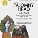 Plagát ku podujatiu "Tajomný hrad - repríza 2020".