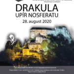 Plagát ku podujatiu "Drakula - upír Nosferatu 2020".