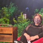 Fotozáber na riaditeľku Oravského múzea z vyhodnotenia súťaže "Pamiatka roka 2019".