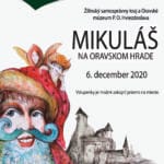 Plagát ku podujatiu "Mikuláš na Oravskom hrade 2021".