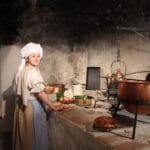 Fotografia z procesu natáčania filmu o Oravskom hrade a historických kostýmoch. 3