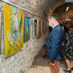 Fotografie zo stretnutia pri príležitosti otvorenia Múzea hrou. 10