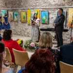 Fotografie zo stretnutia pri príležitosti otvorenia Múzea hrou. 8
