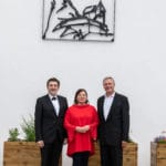 Fotografie zo stretnutia pri príležitosti otvorenia Múzea hrou. 2