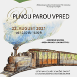 Plagát k podujatiu "Plnou parou vpred 2021".