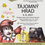 Plagát k podujatiu "Tajomný hrad - repríza 2021".