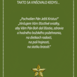 Vianočný vinš - grafika.