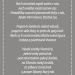 Vianočný vinš - grafika.