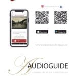 Propagačný plagát aplikácie Oravského hradu "Audioguide".