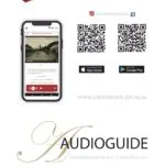Propagačný plagát aplikácie Oravského hradu "Audioguide".