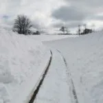 Areál Oravskej lesnej železnice počas snežnej kalamity v 2022. 5