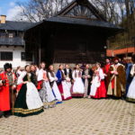 historická skupina Fringia v renesančných odevoch a vedenie Oravského múzea