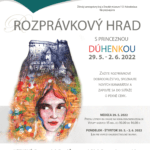 Plagát ku podujatiu "Rozprávkový hrad 2022".