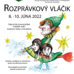 Plagát ku podujatiu "Rozprávkový vláčik 2022".