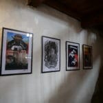 Obrazy na tému Nosferatu na stenách v Citadele - fotografia.