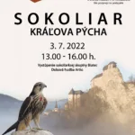 Plagát na podujatie "Sokoliar - kráľova pýcha 2022".