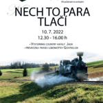 plagát na podujatie "nech to para tlačí 2022".