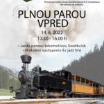 Propagačný Plagát na podujatie "Plnou parou vpred 2022".
