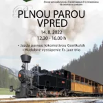 Propagačný Plagát na podujatie "Plnou parou vpred 2022".