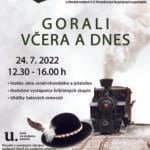 Plagát ku podujatiu "Gorali včera a dnes 2022".