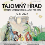 Plagát na podujatie "Tajomný hrad 2022".