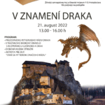Plagát ku podujatiu "V znamení draka 2022".