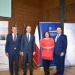 fotografia predstaviteľov Slovensko-poľského hospodárskeho fóra vrátane riaditeľky Oravského múzea.