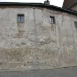 Fotografia budovy administratívneho traktu pred obnovou
