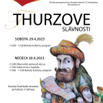 Plagát k podujatiu "Thurzove slávnosti 2023"