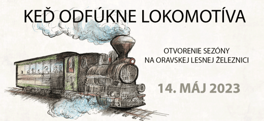 Keď odfúkne lokomotíva – otvorenie sezóny na Oravskej lesnej železnici