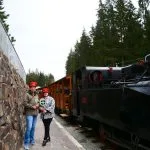 Fotografia z podujatia "Keď odfúkne lokomotíva" v priestoroch Oravskej Lesnej železnice 2023. 6