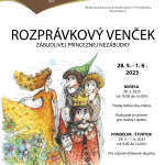 Plagát ku podujatiu "Rozprávkový venček 2023"