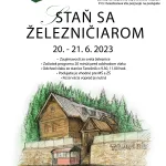 Plagát na podujatie "Staň sa železničiarom 2023". 2