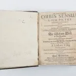 Fotografia historickej knihy Orbis Sensualium Pictus 9