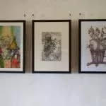Fotografia z vernisáže výstavy M. Knapa. 8