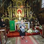 Omša v kostole Jána Krstiteľa v obci Oravka (v súčasnosti Poľsko).