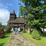 Kostol z polovice 17. storočia v obci Oravka (v súčasnosti Poľsko).