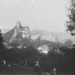 Oravský hrad v roku 1924.
