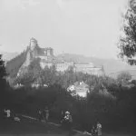 Oravský hrad v roku 1924.