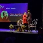 Záber na pódium počas podujatia DNA lídra 2023