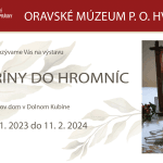 Pozvánka k podujatiu Od Kataríny do Hromníc vo Florinovom dome.