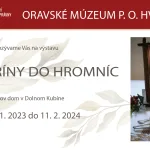 Pozvánka k podujatiu Od Kataríny do Hromníc vo Florinovom dome.