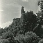 Pohľad na Citadelu na Oravskom hrade z roku 1922