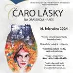Plagát ku podujatiu "Čaro lásky na Oravskom hrade 2024"