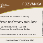 Pozvánka na vernisáž výstavy "Lekári a liečenie na Orave v minulosti 2024"