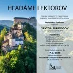 Pracovná ponuka na študentskú sezónnu prácu ako lektor na Oravskom hrade.